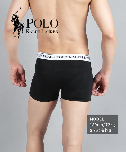 ポロ ラルフローレン POLO RALPH LAUREN ワケあり 【3枚セット】CLSSIC TRUNK メンズ ボクサーパンツ 【メール便】